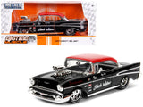 1:24 1957 Chevrolet Bel Air -- Black Widow -- JADA: Big Time Muscle