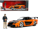 1:24 Han's Mazda RX7 w/Figurine -- Fast & Furious JADA