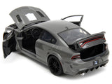 1:24 Dom's 2021 Dodge Charger Hellcat -- Grey Metallic -- Fast & Furious X Jada