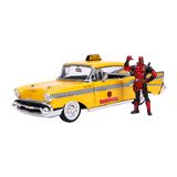 1:24 Deadpool w/ 1957 Chevy Bel Air Taxi -- Hollywood JADA