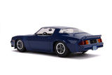 1:24 Billy's 1979 Chevrolet Camaro Z28 w/Coin -- Blue -- JADA: Stranger Things