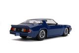 1:24 Billy's 1979 Chevrolet Camaro Z28 w/Coin -- Blue -- JADA: Stranger Things