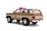 1:24 Hopper's 1980 Chevrolet K5 Blazer w/Police Badge -- Stranger Things JADA