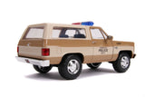 1:24 Hopper's 1980 Chevrolet K5 Blazer w/Police Badge -- Stranger Things JADA