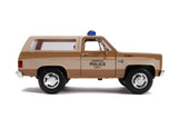 1:24 Hopper's 1980 Chevrolet K5 Blazer w/Police Badge -- Stranger Things JADA