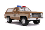 1:24 Hopper's 1980 Chevrolet K5 Blazer w/Police Badge -- Stranger Things JADA