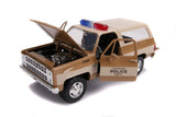 1:24 Hopper's 1980 Chevrolet K5 Blazer w/Police Badge -- Stranger Things JADA