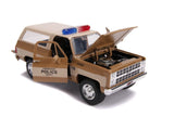 1:24 Hopper's 1980 Chevrolet K5 Blazer w/Police Badge -- Stranger Things JADA