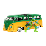 1:24 Leonardo w/ Volkswagen Bus -- Teenage Mutant Ninja Turtles JADA VW Kombi