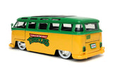 1:24 Leonardo w/ Volkswagen Bus -- Teenage Mutant Ninja Turtles JADA VW Kombi