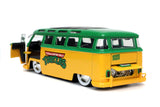 1:24 Leonardo w/ Volkswagen Bus -- Teenage Mutant Ninja Turtles JADA VW Kombi