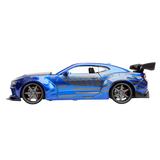 1:24 2016 Chevrolet Camaro Wide Body -- Metallic Blue -- JADA: Big Time Muscle