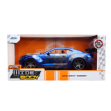 1:24 2016 Chevrolet Camaro Wide Body -- Metallic Blue -- JADA: Big Time Muscle