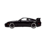 1:24 Brian's Toyota Supra Gloss Black -- Fast & Furious JADA