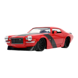 1:24 1971 Chevrolet Camaro Z/28 -- Red w/Black Stripes -- JADA: Big Time Muscle