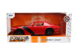 1:24 1971 Chevrolet Camaro Z/28 -- Red w/Black Stripes -- JADA: Big Time Muscle