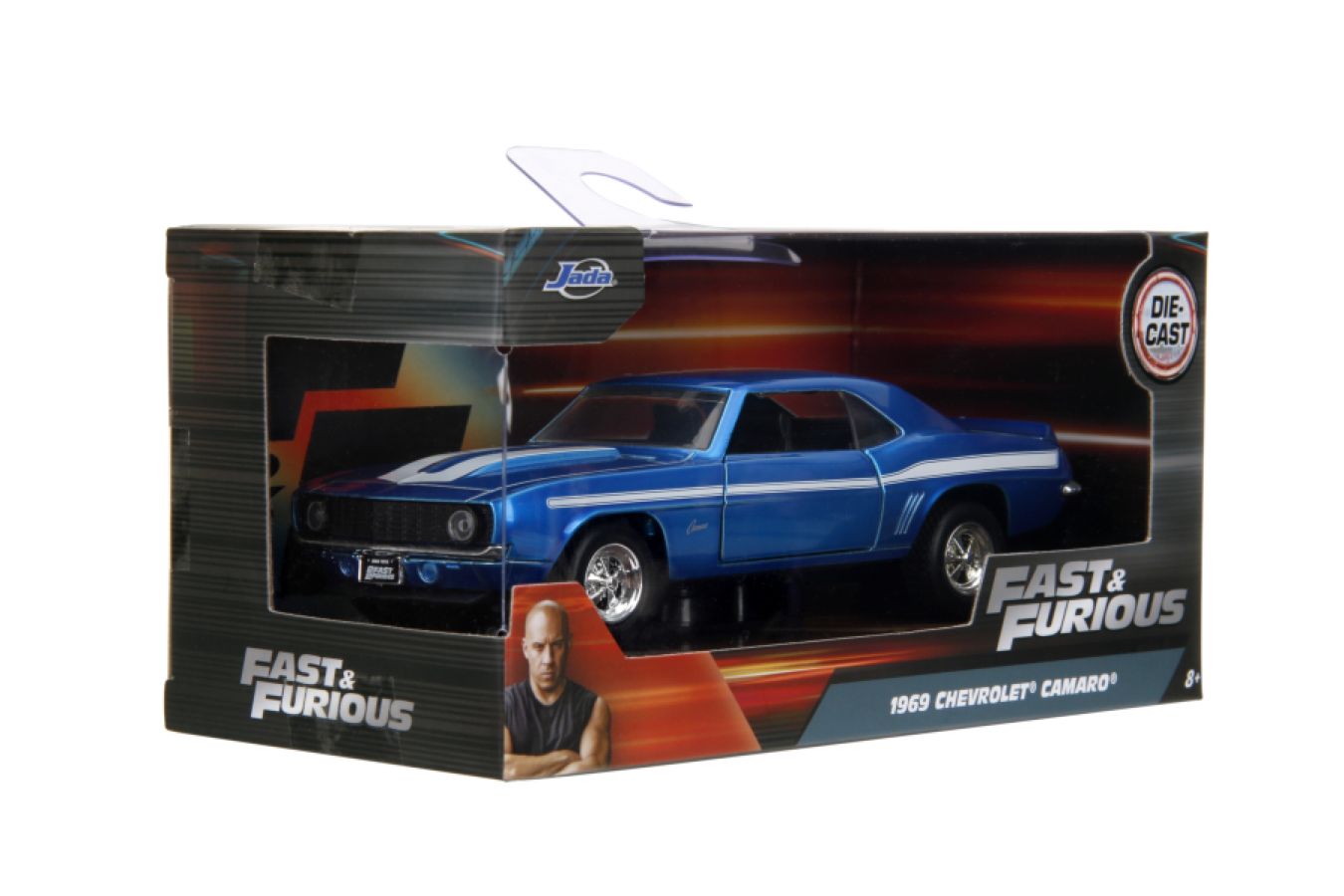 Jada Toys DC Robin – 1969 Chevy Camaro 1:32 – Die-Cast Con Porte Apribili E Personaggio