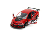 1:32 Sean's Mitsubishi Lancer Evolution IX - Red -- Fast & Furious JADA