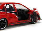 1:32 Sean's Mitsubishi Lancer Evolution IX - Red -- Fast & Furious JADA