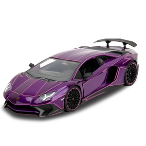 1:24 Lamborghini Aventador SV -- Purple/Pink -- JADA: Pink Slips