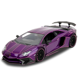 1:24 Lamborghini Aventador SV -- Purple/Pink -- JADA: Pink Slips