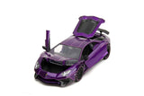 1:24 Lamborghini Aventador SV -- Purple/Pink -- JADA: Pink Slips