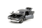 1:24 Dom's 1970 Chevy Chevelle SS -- Grey -- Fast & Furious X Chevrolet JADA