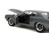 1:24 Dom's 1970 Chevy Chevelle SS -- Grey -- Fast & Furious X Chevrolet JADA