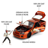 1:24 Chainsaw Man w/ 1995 Toyota Supra -- JADA: Hollywood Rides
