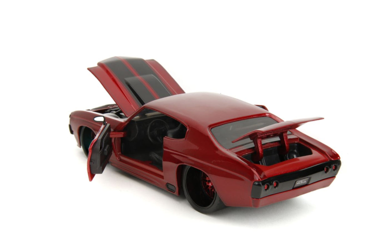 CHEVROLET CHEVELLE SS 1971 Pink Slips Series Jada 1/24 modèle de CHEVROLET CHEVELLE SS 1971 Pink Slips Series Jada 1/24 modèle de