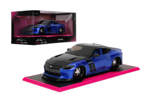 1:24 Nissan Z -- Blue/Black -- JADA: Pink Slips