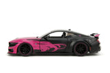 1:24 2024 Ford Mustang Dark Horse -- Pink/Black -- JADA: Pink Slips