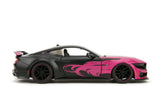 1:24 2024 Ford Mustang Dark Horse -- Pink/Black -- JADA: Pink Slips