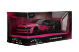 1:24 2024 Ford Mustang Dark Horse -- Pink/Black -- JADA: Pink Slips