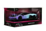 1:24 Lamborghini Aventador SV -- Purple/Blue -- JADA: Pink Slips