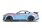 1:24 2020 Ford Mustang Shelby GT500 -- Blue/Pink/Black -- JADA: Pink Slips