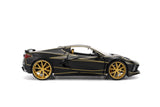 1:24 2020 Chevrolet Corvette Stingray -- Black/Gold -- JADA: Pink Slips