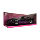 1:24 1973 Plymouth Barracuda -- Blue/Black -- JADA: Pink Slips