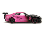 1:24 2009 Nissan GTR Ben Sopra -- Black/Pink -- JADA: Pink Slips