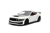 (Pre-Order) 1:24 2023 Ford Mustang Dark Horse -- White -- JADA: Pink Slips