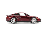 1:24 Porsche 911 Turbo (997) -- Dark Red -- JADA: Pink Slips