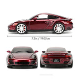 1:24 Porsche 911 Turbo (997) -- Dark Red -- JADA: Pink Slips