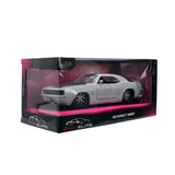 (Pre-Order) 1:24 1969 Chevrolet Camaro -- Light Grey/Black -- JADA: Pink Slips