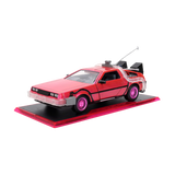 1:24 Back to the Future 1 (Pink) -- Delorean Time Machine -- JADA: Pink Slips