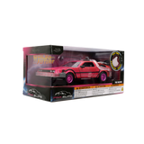 1:24 Back to the Future 1 (Pink) -- Delorean Time Machine -- JADA: Pink Slips