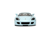 1:24 Porsche Carrera GT -- Light Blue -- JADA: Pink Slips