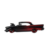 1:24 1957 Chevrolet Bel Air -- Black/Red -- JADA: Pink Slips