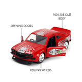 (Pre-Order) 1:32 Dom's Mazda RX3 (RX7 Livery) -- Red -- Fast & Furious JADA