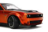 1:18 2015 Dodge Challenger SRT Hellcat Redeye - Orange/Black -- JADA: Pink Slips