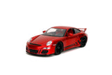 1:24 Porsche 911 Turbo (997) -- Metallic Red -- JADA: Pink Slips